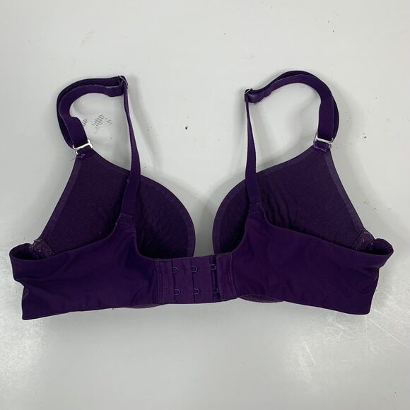 Soma Size 34A Bra Memorable Push Up Underwired Purple Adjustable Straps Women’s - Picture 7 of 11